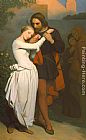 Ary Scheffer Faust and Marguerite in the Garden painting